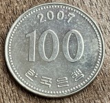 C50 - Moneda foarte veche - Coreea de Sud - 100 won - 2007