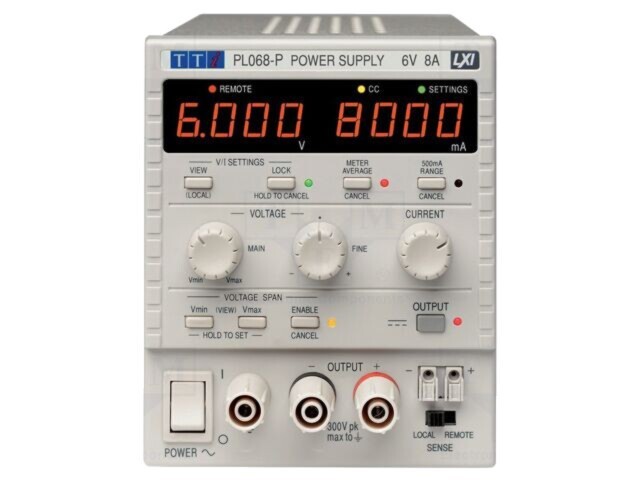 Alimentator Laborator Programabil AIM-TTI 0-6VDC 0-8A 1mV