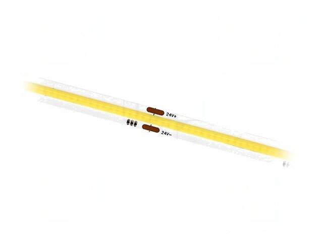 Bandă LED COB Alb Cald 24V 8mm IP20