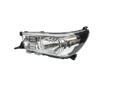 Far Toyota Hilux (N120), 05.2015-; Hilux (N120), 06.2020-, montare fata, stanga, cu lumina de zi; H4+PY21W+W21/5W; electric; cu motor; halogen, Rapid foto