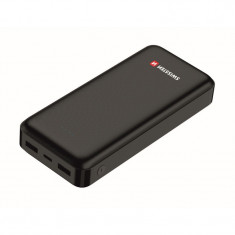 Baterie Externa Swissten Worx 20000mAh 2xUSB Negru foto