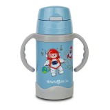 Sticla termoizolanta Nava We care 300 ml albastru FitLine Training