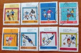 POLONIA-"Fotbal-campionate mondiale"- Serie-stampilat'' -Vezi-Scan