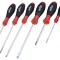 Set Șurubelnițe SoftFinish&reg; Pozidriv și Plată - 6 Buc.
