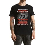 Tricou FaithWear Negru Religios cu mesaj cu credinta barbati Warrior, marimea M