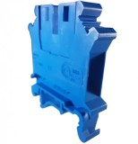 Clema pe sina bloc terminal 10mm &sup2; albastra 32A 42.5x47mm 690V, XBS
