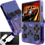 Consola portabila, R36S, 64GB, peste 15.000 de jocuri, joystick dublu 3D