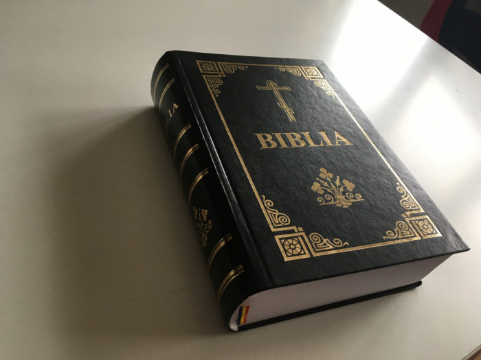 BIBLIA CHISINAU/ BISERICA ORTODOXA DIN MOLDOVA 2021- COPERTI NEGRE