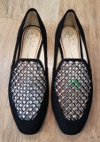 Pantofi-mocasini lux FABI Made in Italy noi piele intoarsa decorata swarovski superbi 35,5/36