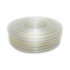 Furtun gradina transparent PVC 1 inch 50m 1 bar diametru 25mm