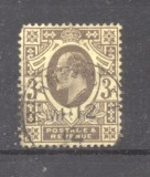 Great Britain 1911 King Edward VII 3P Mi.108B K.15:14 used AM.396, Stampilat