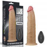 Penis anal din silicon cu ventuză cu ventuză 23cm