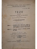 Manolache Gheorghe - Teze prezentate Facultatii de Stiinte din Bucuresti pentru obtinerea titlului de doctor in stiintele chimice (Editia: 1940)