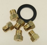 C00313659 EINSPRITZD&Uuml;SEN-SATZ G30-29MBAR 481231038976 pentru aragaz, cuptor, plita WHIRLPOOL/INDESIT