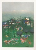 FA124 -Carte Postala- ITALIA - Bacosi. Paesaggio, necirculata
