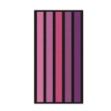 Prosop Plaja Bumbac 180x100 cm Dungi Roz/Mov - Perfect Piscina &amp; Mare