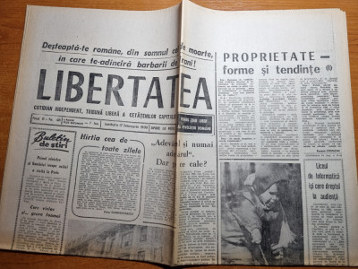 libertatea 17 februarie 1990-interviu emerich jenei,balint,nationala de fotbal foto