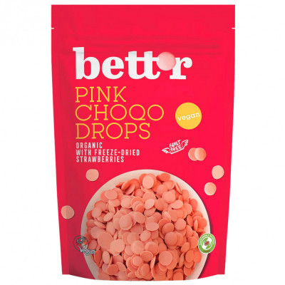 Choco Drops Roz Bio 200 grame Bettr foto