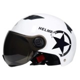 Cumpara ieftin Casca protectie bicicleta/trotineta electrica FIXATO, Unisex, cu viziera detasabila, usoara si aerodinamica, marime universala 55-62 cm, Alba