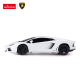 Cumpara ieftin Rastar - Masinuta cu telecomanda Lamborghini Aventador , Scara 1:24, Alb
