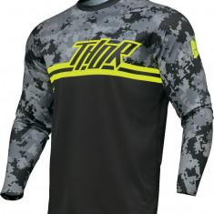 Tricou atv/cross Thor Sector Digi Camo, culoare negru/camo, marime 2XL Cod Produs: MX_NEW 29107570PE