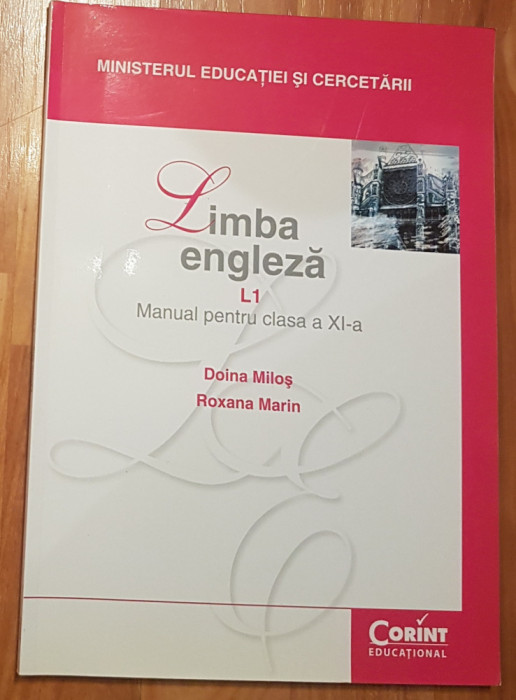 Manual Engleza L1, cls XI de Doina Milos, Roxana Marin