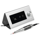 Freza Unghii Profesionala LUXORISE Precision PRO, 35000 RPM, Argintiu, Display Digital, Mandrina Fara Vibratii, Manichiura Pedichiura