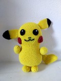Picachu jucarie crosetata, 18cm