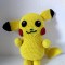 Picachu jucarie crosetata, 18cm