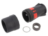 Conector Carcasă HARTING UIC558 IP69K, Poliamida, PG21, 18 Pini, Uz Feroviar