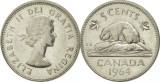 Canada 1962 - 5 cents, circulata