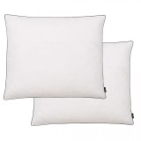Cumpara ieftin VidaXL Perne cu umplutură din puf/pene, 2 buc., alb, 70 x 60 cm
