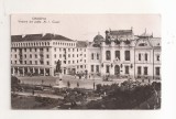 RF200 - Carte Postala - Craiova. Piata Al. I. Cuza, circulata 1964