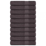 VidaXL Prosoape pentru saună 10 buc Antracit 360 g/m&sup2; 100% bumbac