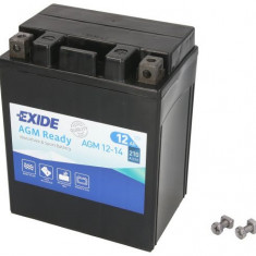 Baterie Moto Exide Agm Ready 12V 12Ah 210A YTX14AHL-BS EXIDE READY