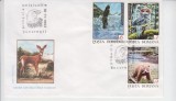 C12 - FDC Romania - Fauna din regiunile nordice - LP1300 - 1992, Romania de la 1950