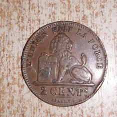 2 cents 1919- Belgia