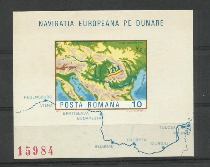 LP 950 - Navigatia europeana pe Dunare colita ndt