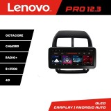 Navigatie Mitsubishi ASX 2017-2021 model facelift Lenovo PRO 8+256 12.3 inch qled android 4G DSP gps internet Kit-026-facelift