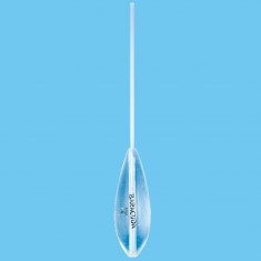 Pluta sbirulino Baracuda S, 40 g, alb semi-transparent, sinking