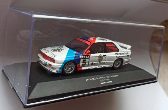 Macheta BMW M3 E30 Kris Nissen DTM 1991 (Ursulet) - CMR 1/43