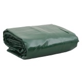 Prelata impermeabila vidaXL, verde, 3x4 m, 650 g/m&sup2;, rezistenta UV, apa, mucegai, acoperire mobilier gradina, protectie auto, camping