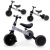 Tricicleta si bicicleta Pico Cool Gray 3 in 1, Kidwell