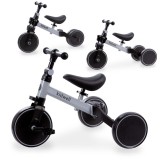 Tricicleta si bicicleta Pico Cool Gray 3 in 1, Kidwell