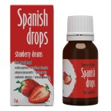 Picaturi Spanish Drops Capsuni 15ml