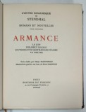ARMANCE par STENDHAL , illustrations gravees sur bois de PIERRE GANDON , 1929 , EXEMPLAR NR. 808 DIN 1820 *