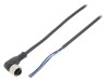 Cablu de Conectare M12 &icirc;n Unghi 2m 250VAC 4A IP67