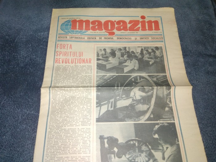REVISTA MAGAZIN 4 OCTOMBRIE 1986