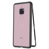 Cumpara ieftin Husa Huawei Mate 20 Magnetica Black, Elegance Luxury cu spate de sticla securizata premium, MyStyle