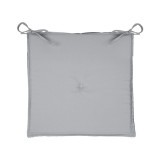Perna pentru scaun, 38x38 cm, Rezistenta la apa, Gri, Poliester, ATU-0805897, Oem